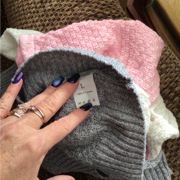 Colorblock Button Women's Sweater - Picture 2 of 3